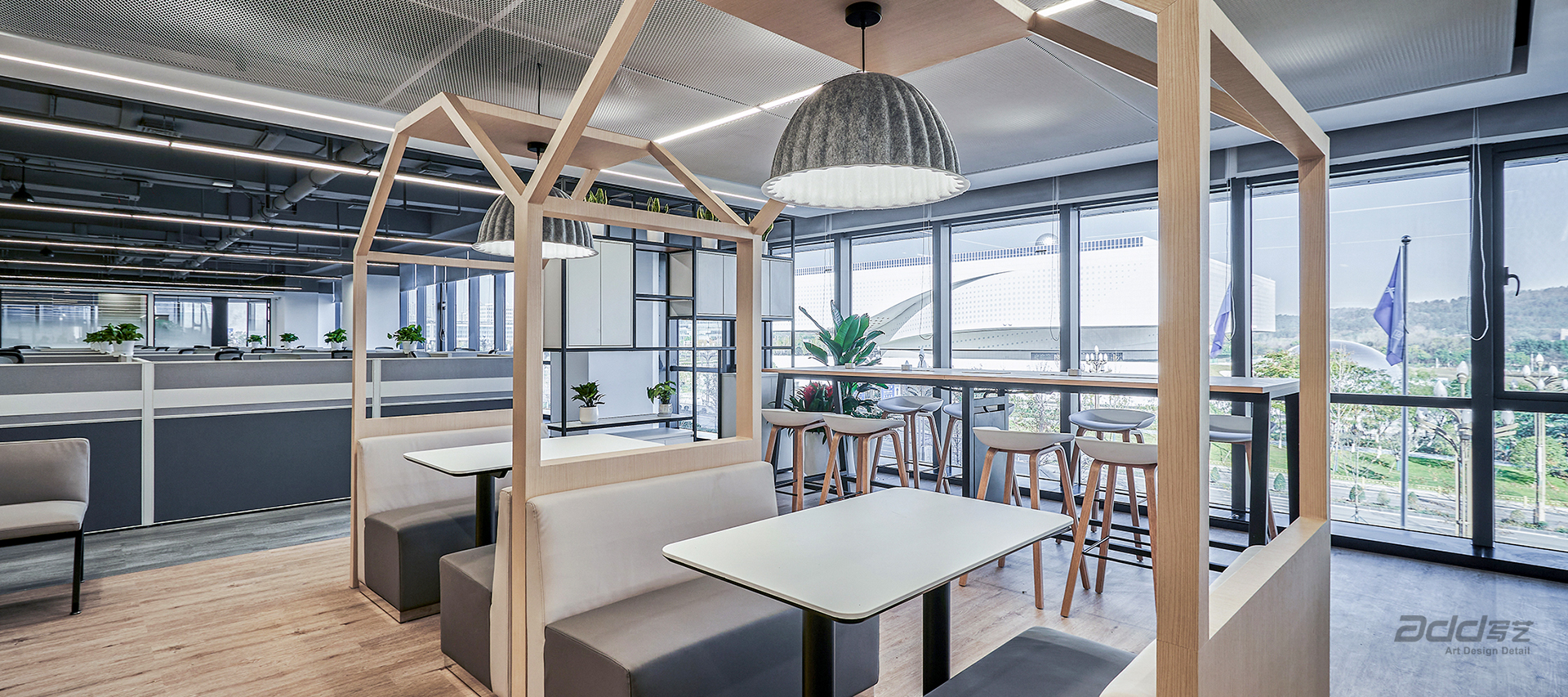 移遠通信辦公室裝修設(shè)計-座談區(qū)-pc